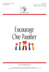 Encourage One Another SAB choral sheet music cover